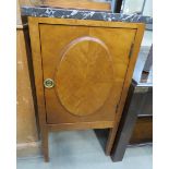 Beech pot cupboard with granite surface