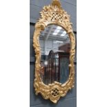 Mirror in ornate gilt frame