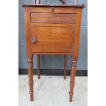 (A) Regency pot cupboard with slide