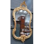 Mirror in ornate gilt frame