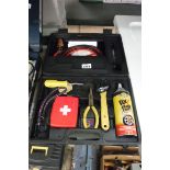 (2307) Cased emergency car care kit