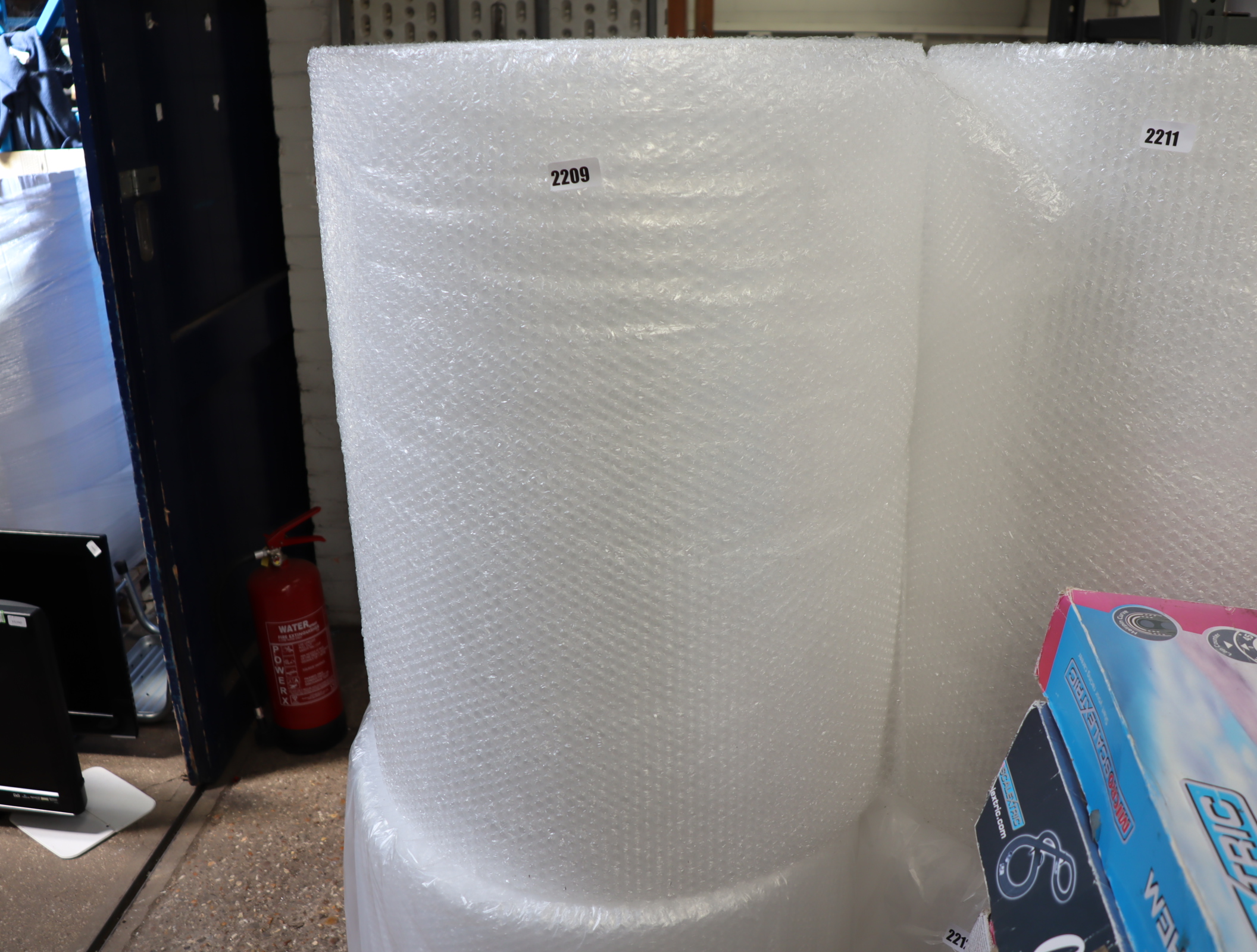 Large roll of bubblewrap