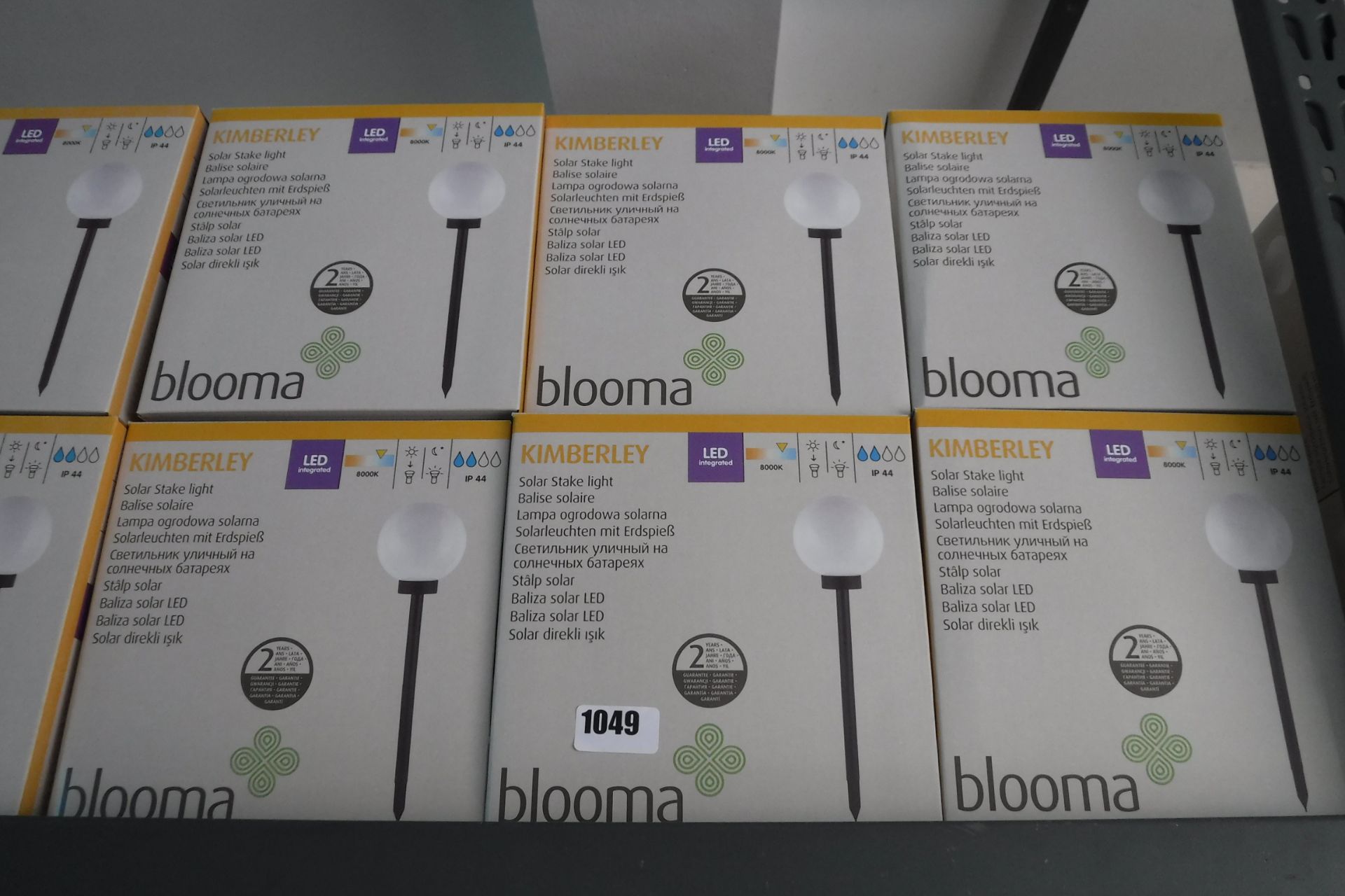 6 Blooma Kimberley solar stake lights