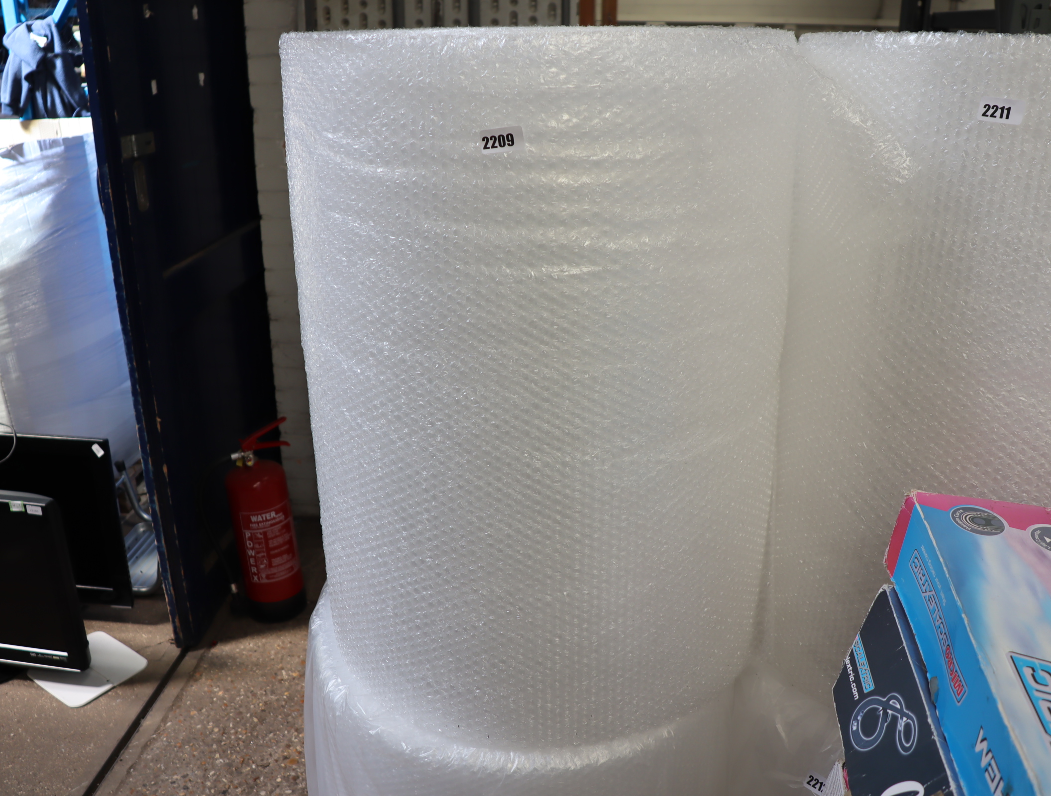 Large roll of bubblewrap