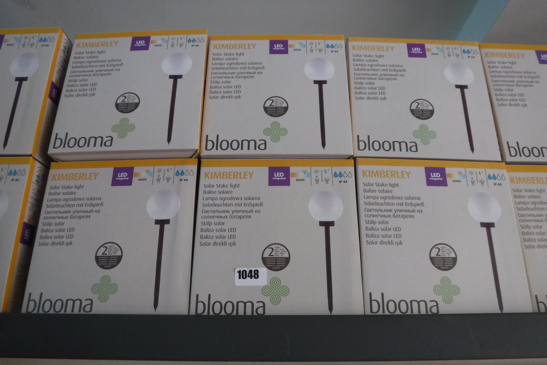 6 Blooma Kimberley solar stake lights