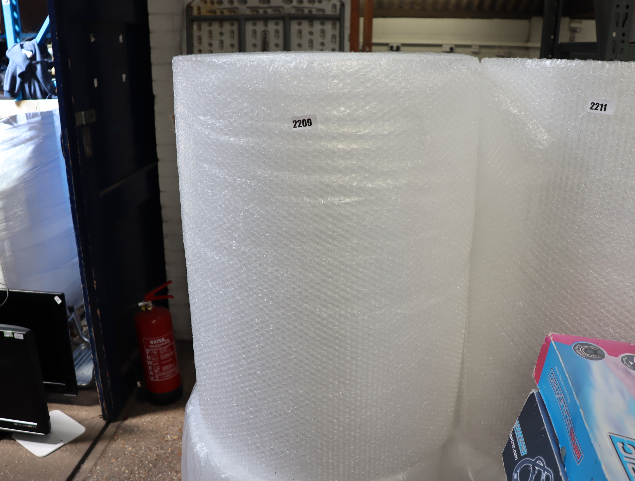 Large roll of bubblewrap