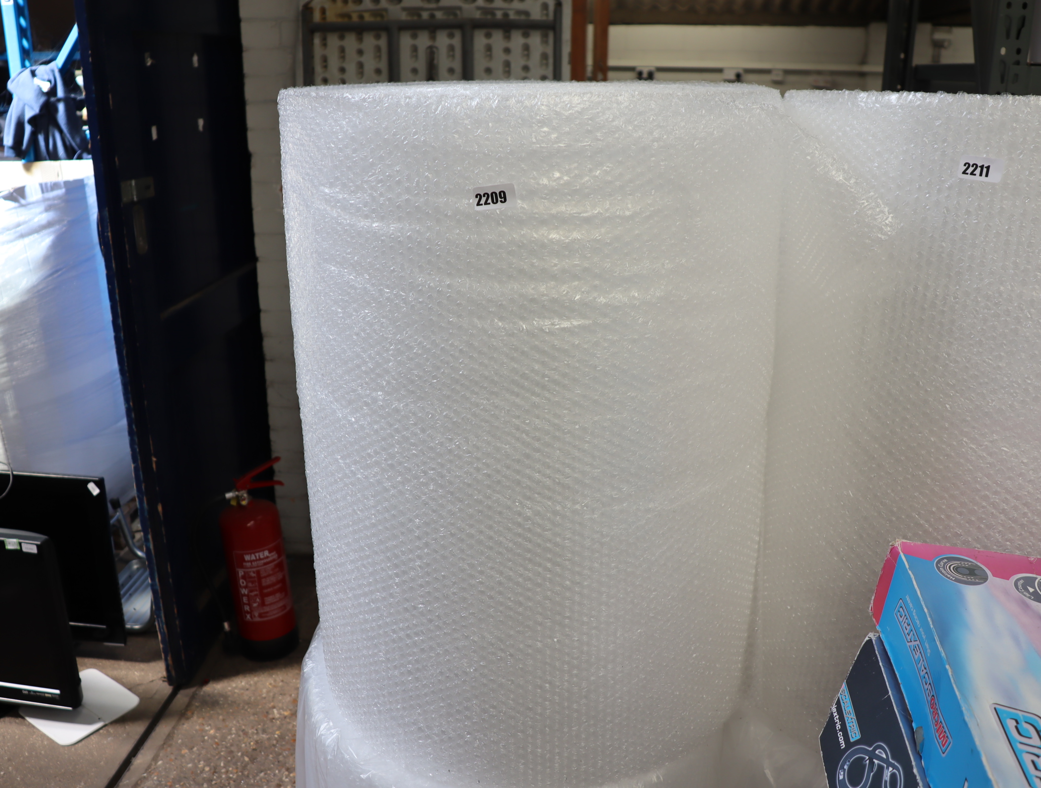 Large roll of bubblewrap