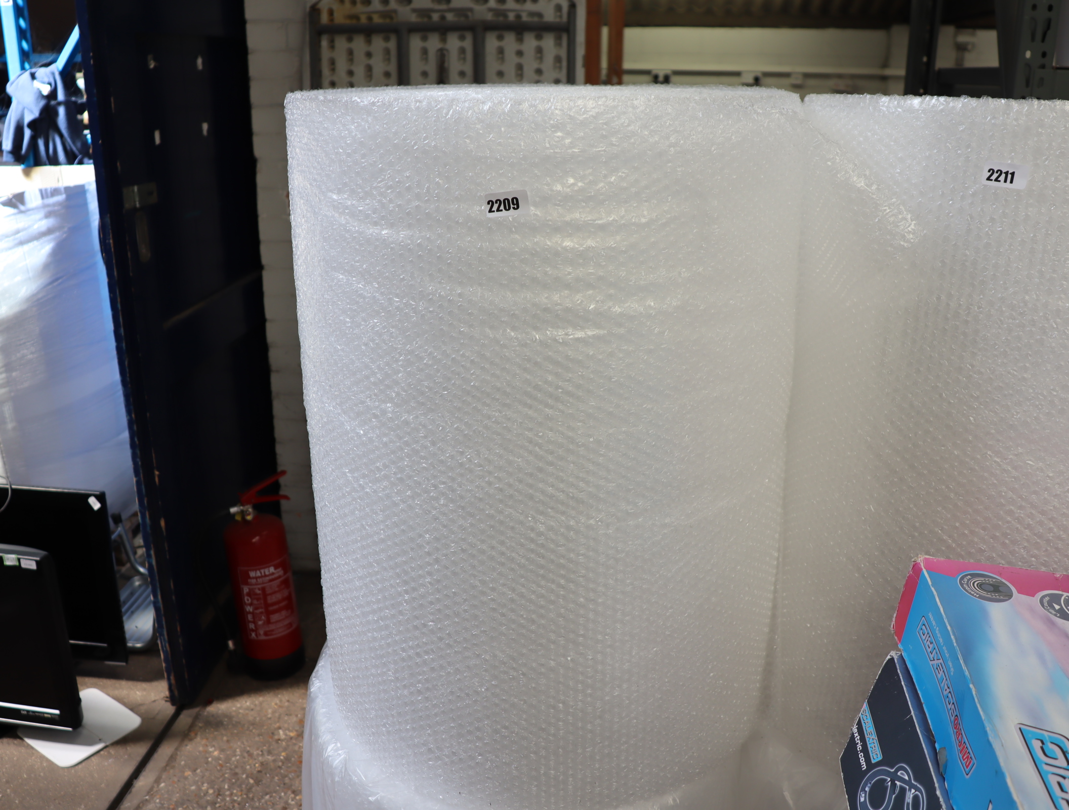 Large roll of bubblewrap