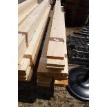 3 bundles of timber lengths