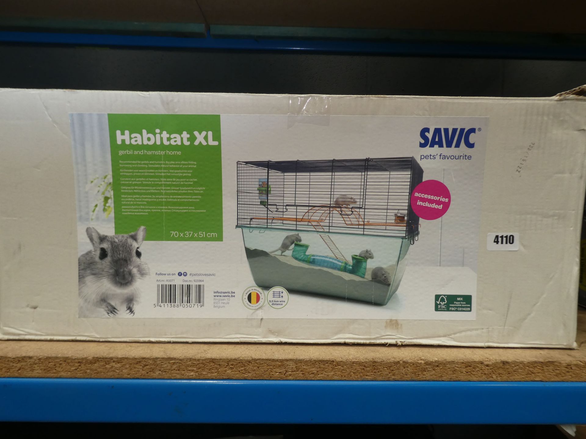 Hamster and gerbil cage
