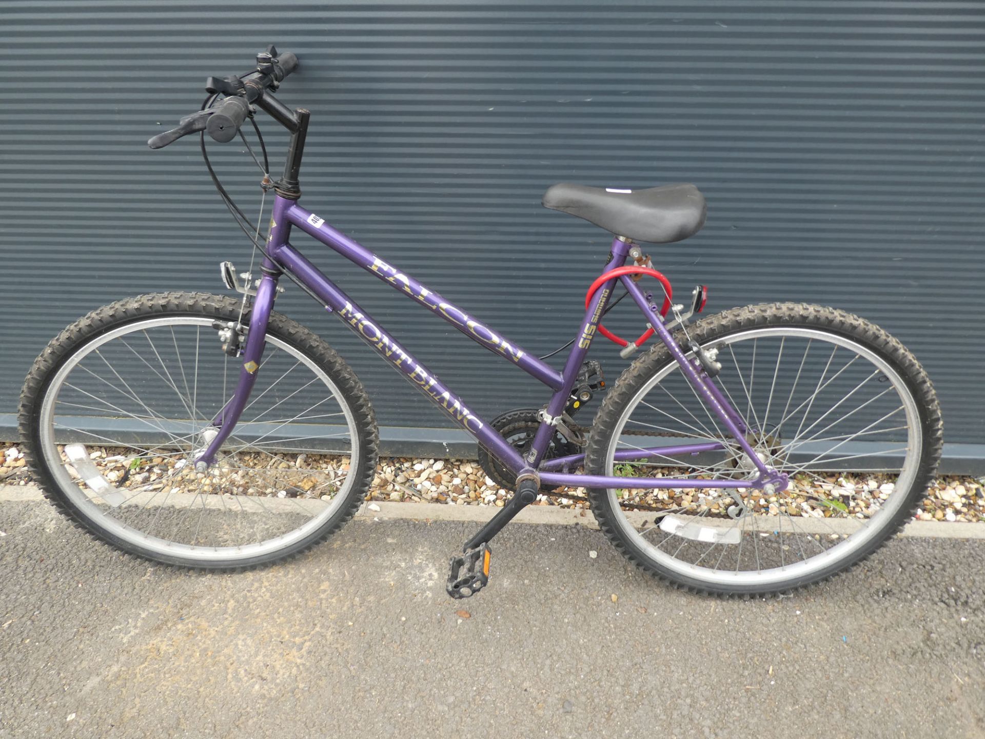 Purple Mont Blanc Falcon girls bike