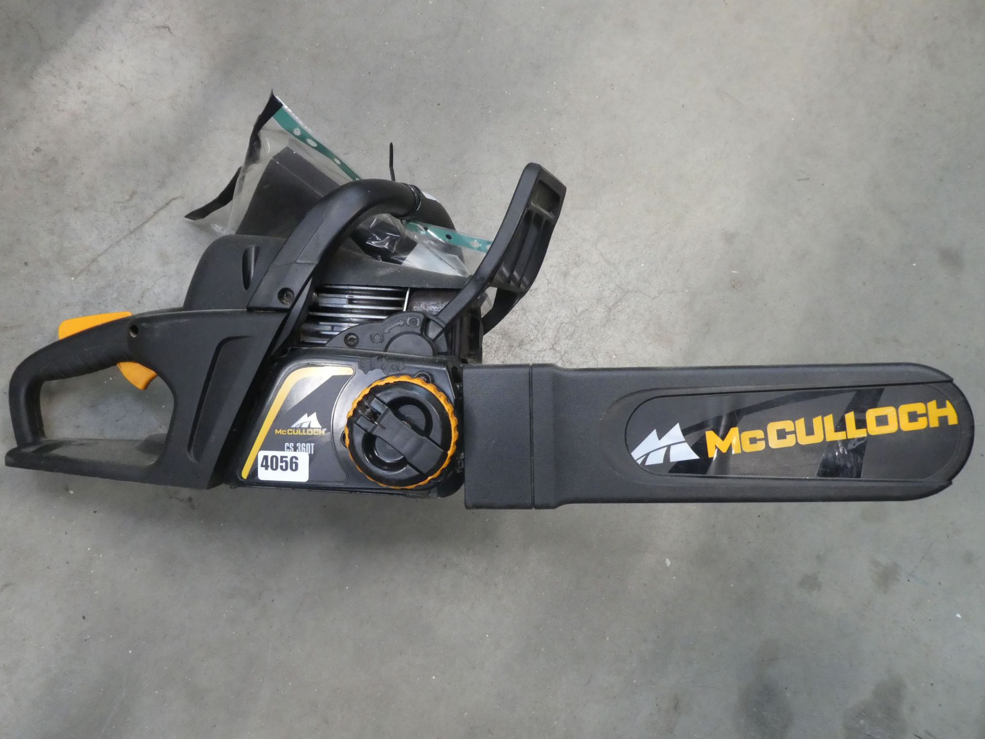 MacCulloch petrol powered chainsaw