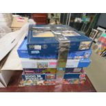 Stack of 6 jigsaw puzzles