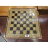 Indian inlaid chess board