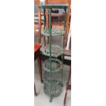 6 tier cast iron pot stand