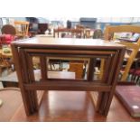 Nest of 3 teak tables