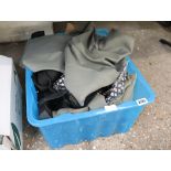 Box of used clothing