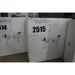 Cased pair of Apple Airpods Pro