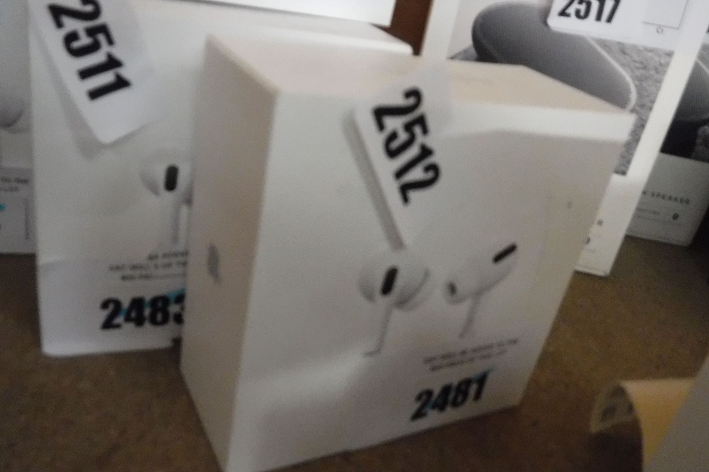 (2481) Cased set of Apple Airpods Pro