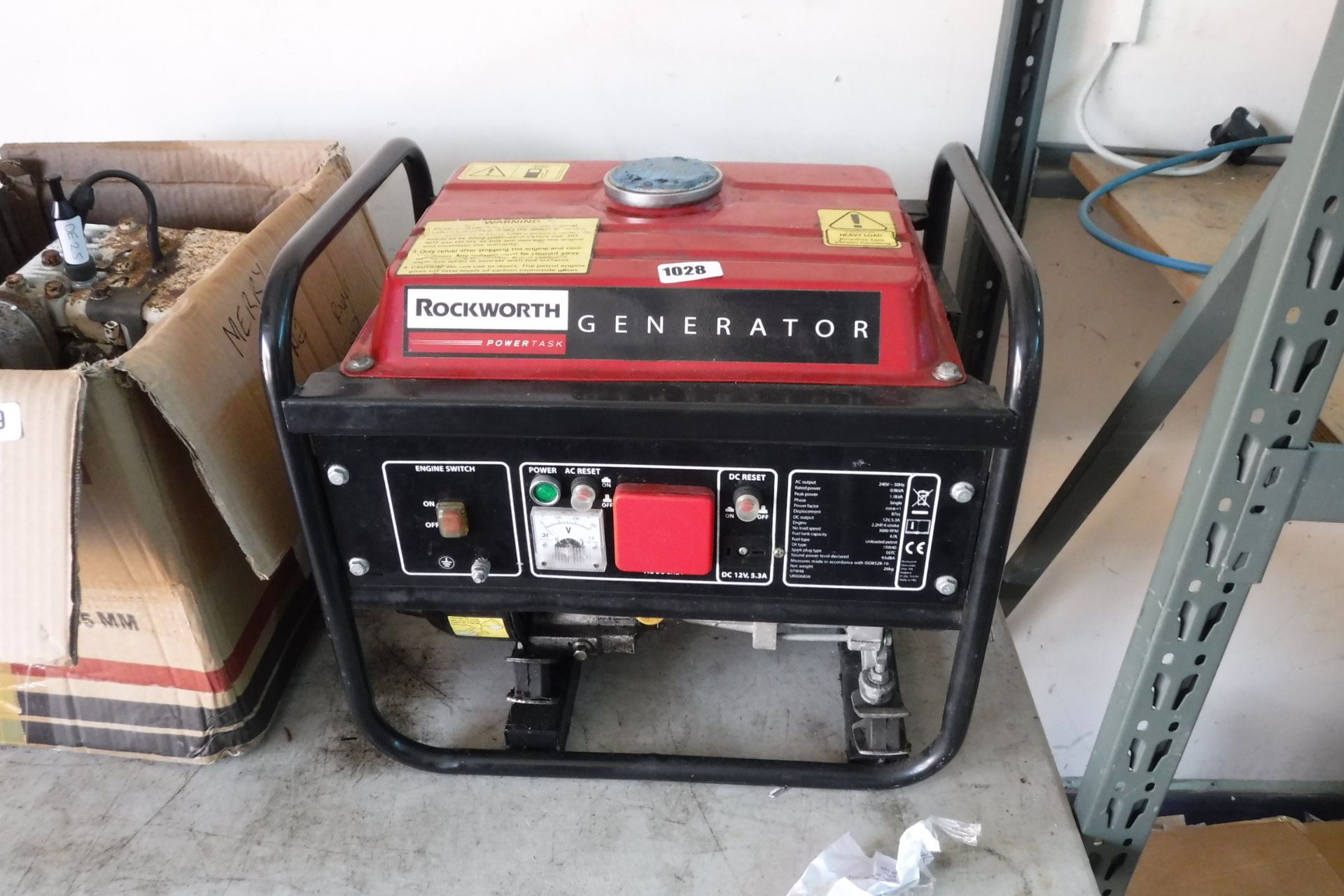 Rockworth 12v 5.3 amp generator