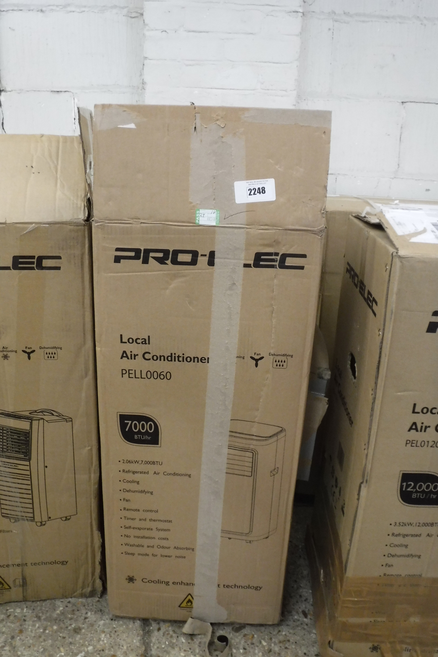 Boxed Pro Elec PELL0060 local air conditioning unit