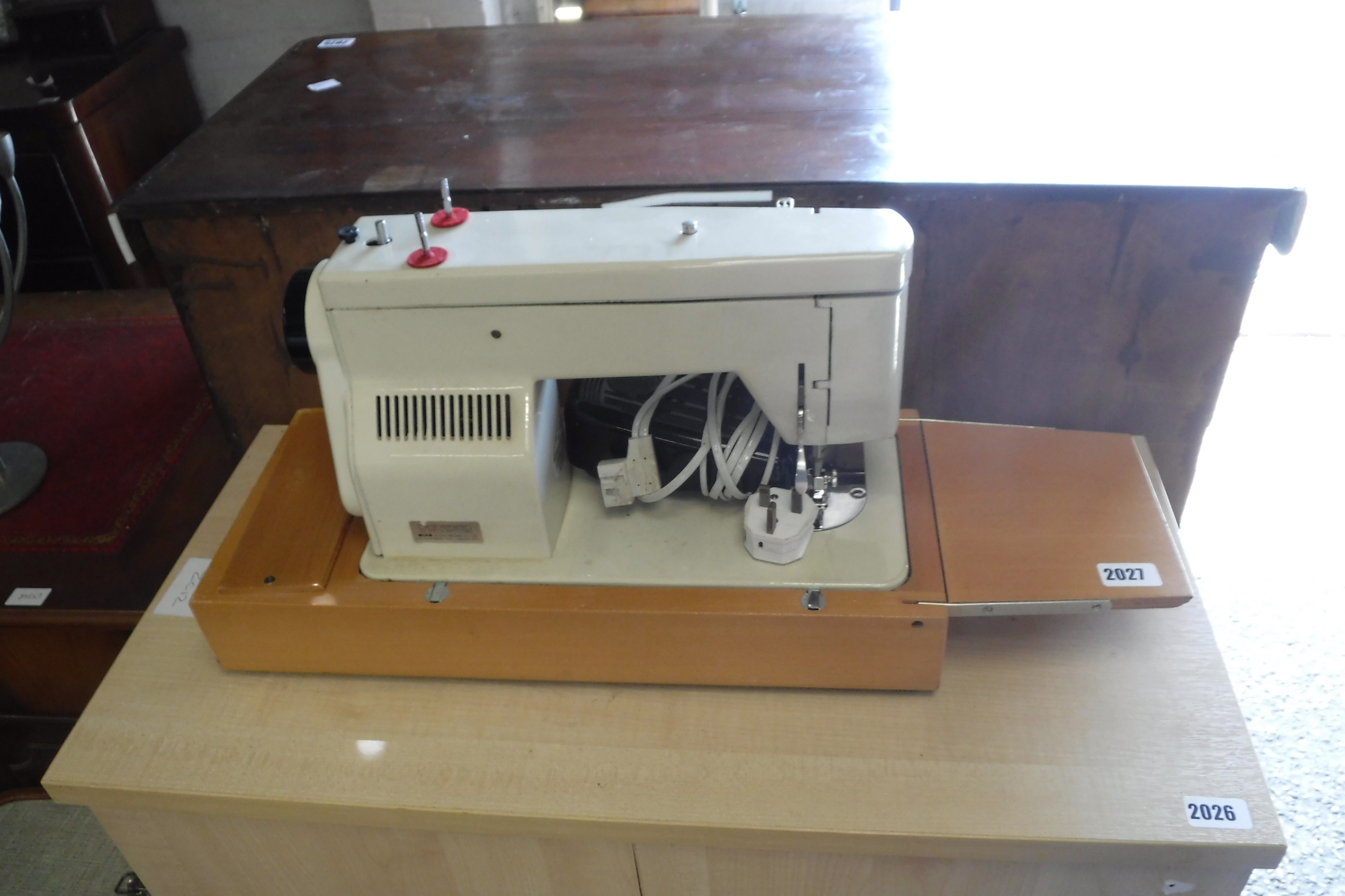 Cased Alfa sewing machine
