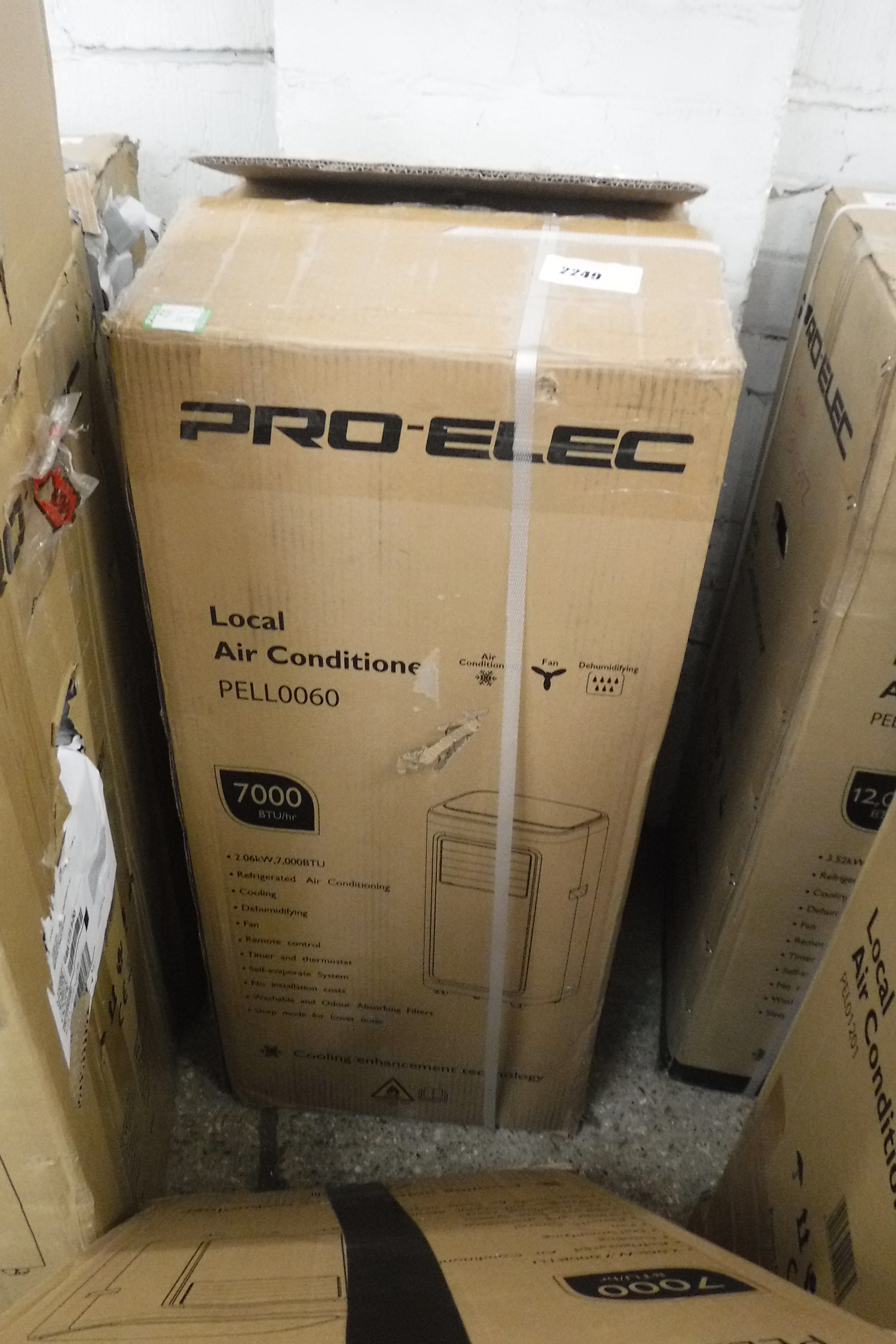 Boxed Pro Elec PELL0060 local air conditioning unit