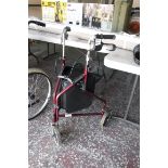 (1122) 3 wheeled walker
