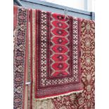 (5) Woolen red Iranian mat