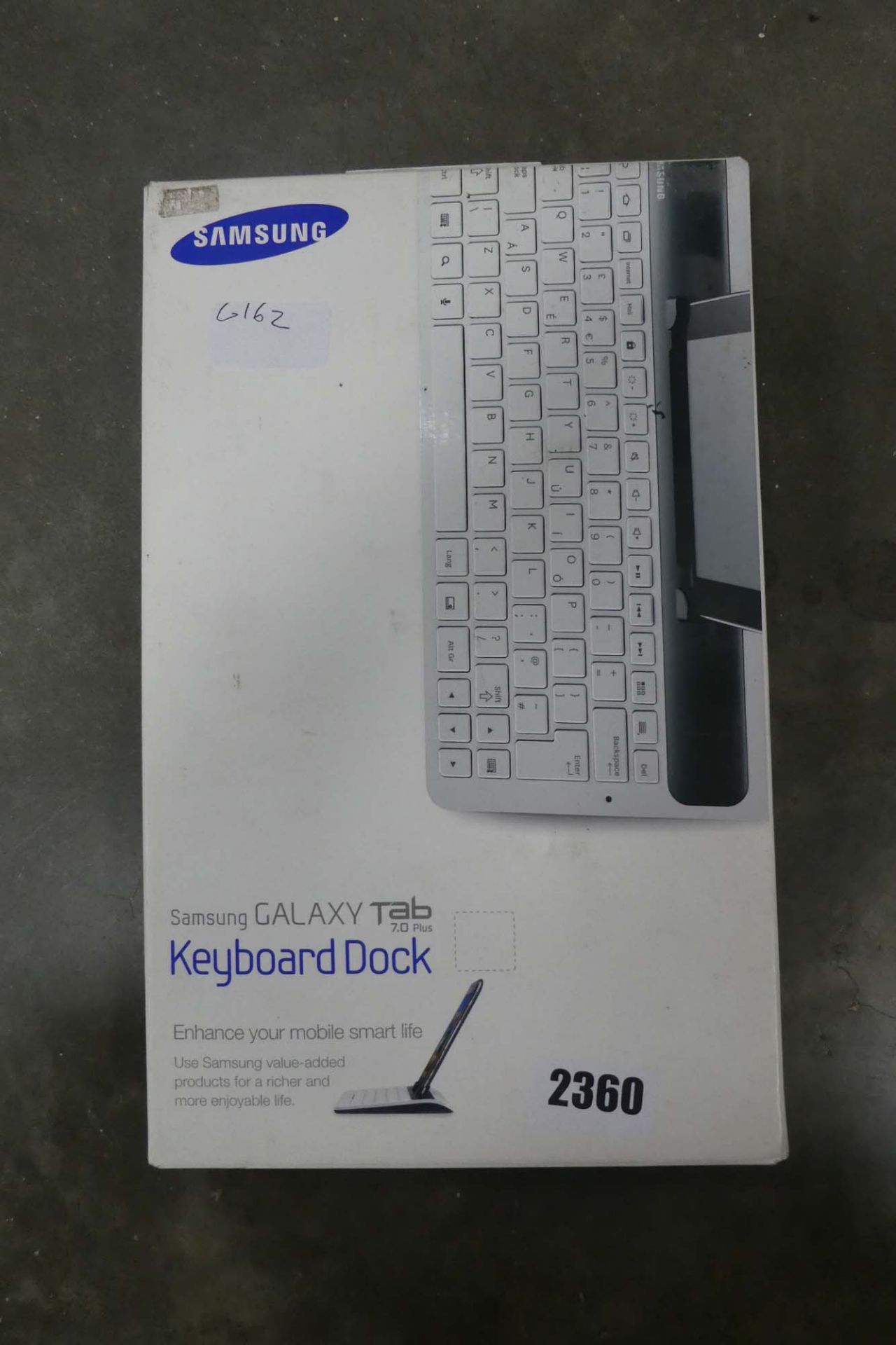 Samsung Galaxy Tab keyboard dock with box