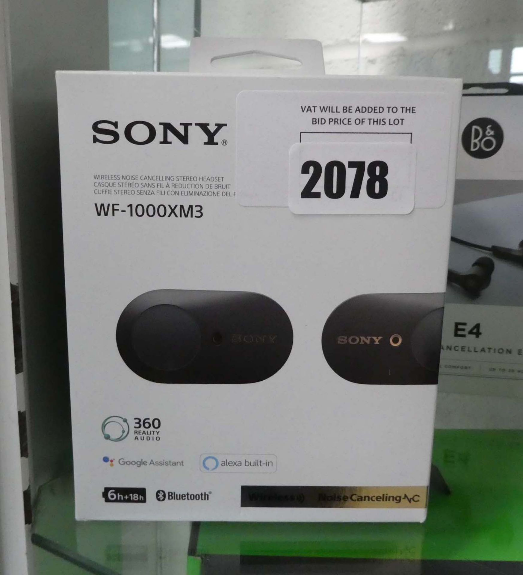 Sony WF1000XM£ wireless bluetooth earbuds with box