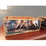 6 graduated Harry Potter themed boxes