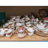 Large qty of Royal Albert Old Country Rose crockery