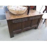 Oak coffer