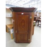 Edwardian single door corner unit