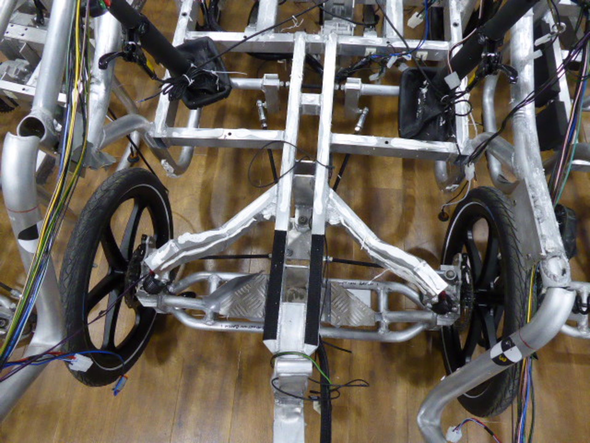 Incomplete DryCycle electric assist pedal cycle, used as a former crash test example - Image 3 of 4