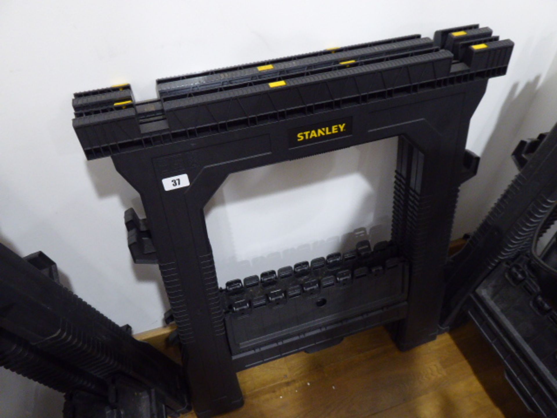 Pair of Stanley 455kg capacity trestles