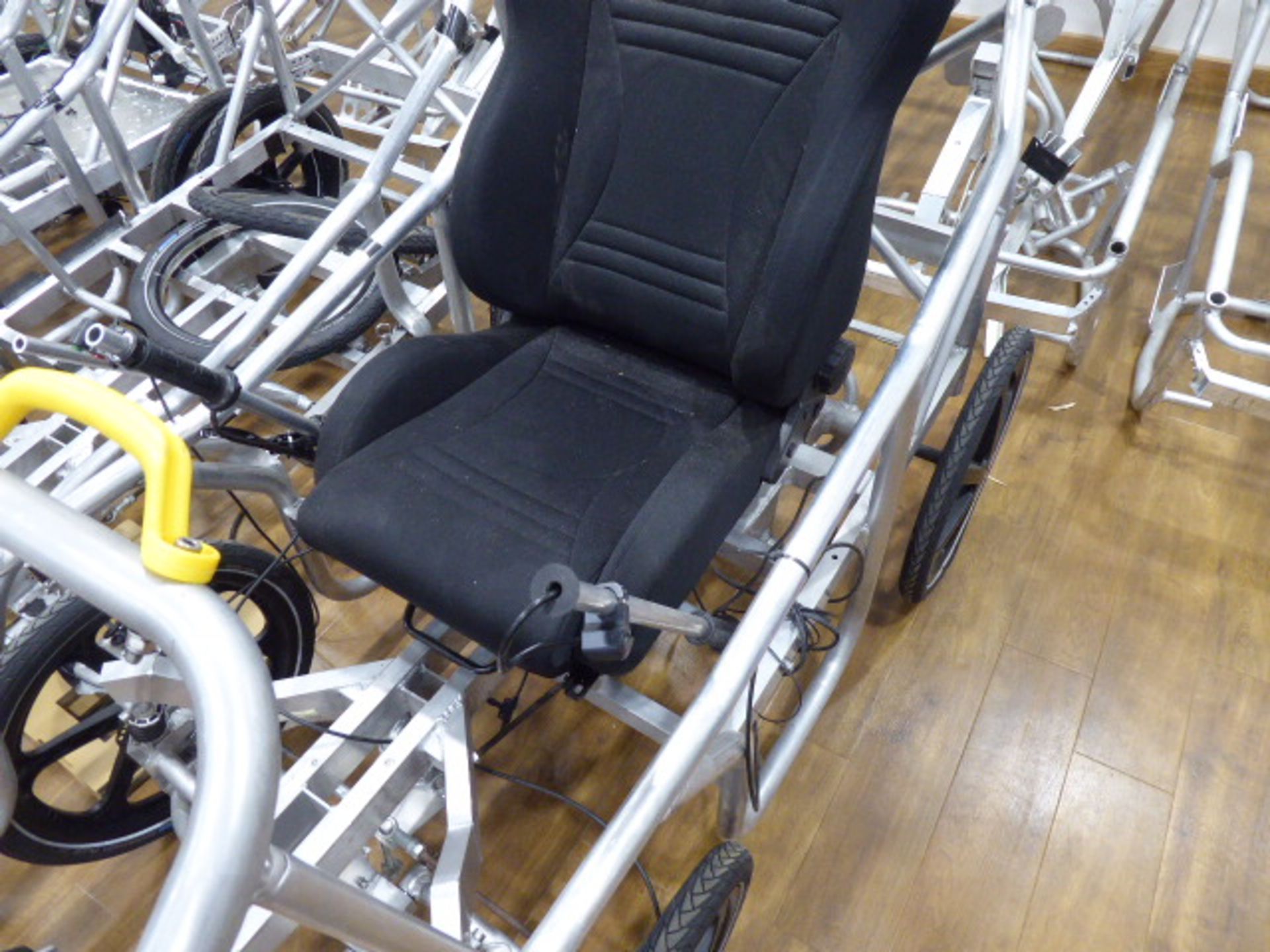 Incomplete DryCycle electric assist pedal cycle aluminium frame, wheels, tyres, seat, and various - Image 3 of 3