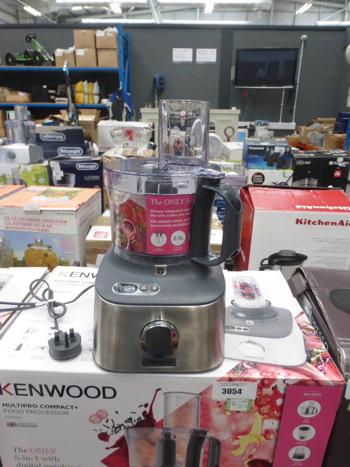 (63) Kenwood Multi pro compact plus food processor