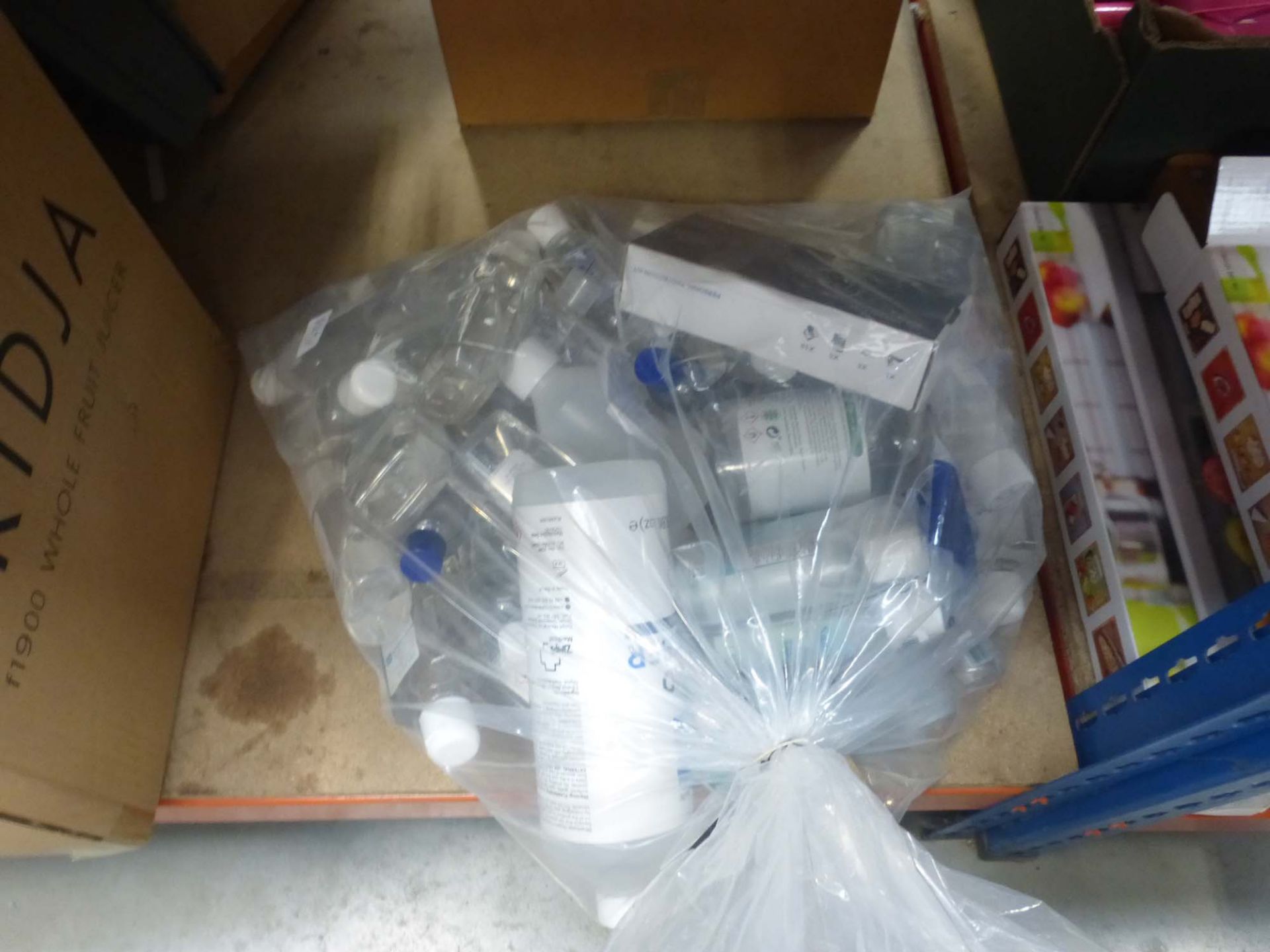 Large bag of hand sanitisers