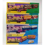 Four Corgi Showmans Range models comprising: 31702, 16502, 16501 and 15901,