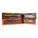 Twenty Hornby, Mainline and other OO gauge coaches and rolling stock,