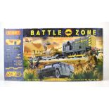 A Hornby OO gauge Battle Zone train set,