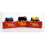 Three Tri-ang Railways OO gauge tank loco's comprising: R355Y 0-4-0 'Connie',