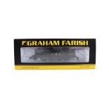 A Graham Farish N gauge 372-750 Fairburn 2-6-4 tank loco in black LMS livery,