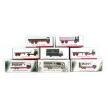 Eight Atlas Editions Eddie Stobart models including Atkinson 3 axle, AEC Ergomatic,