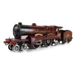 A Hornby O gauge clockwork 4-4-2 loco 'Royal Scot' and four-wheel tender