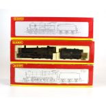 Three Hornby OO gauge loco's comprising R2404 BR 4-6-0 680 Grange Class Resolven Grange,