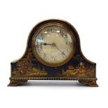 A French mantle timepiece retailed by Sorley of Glasgow,