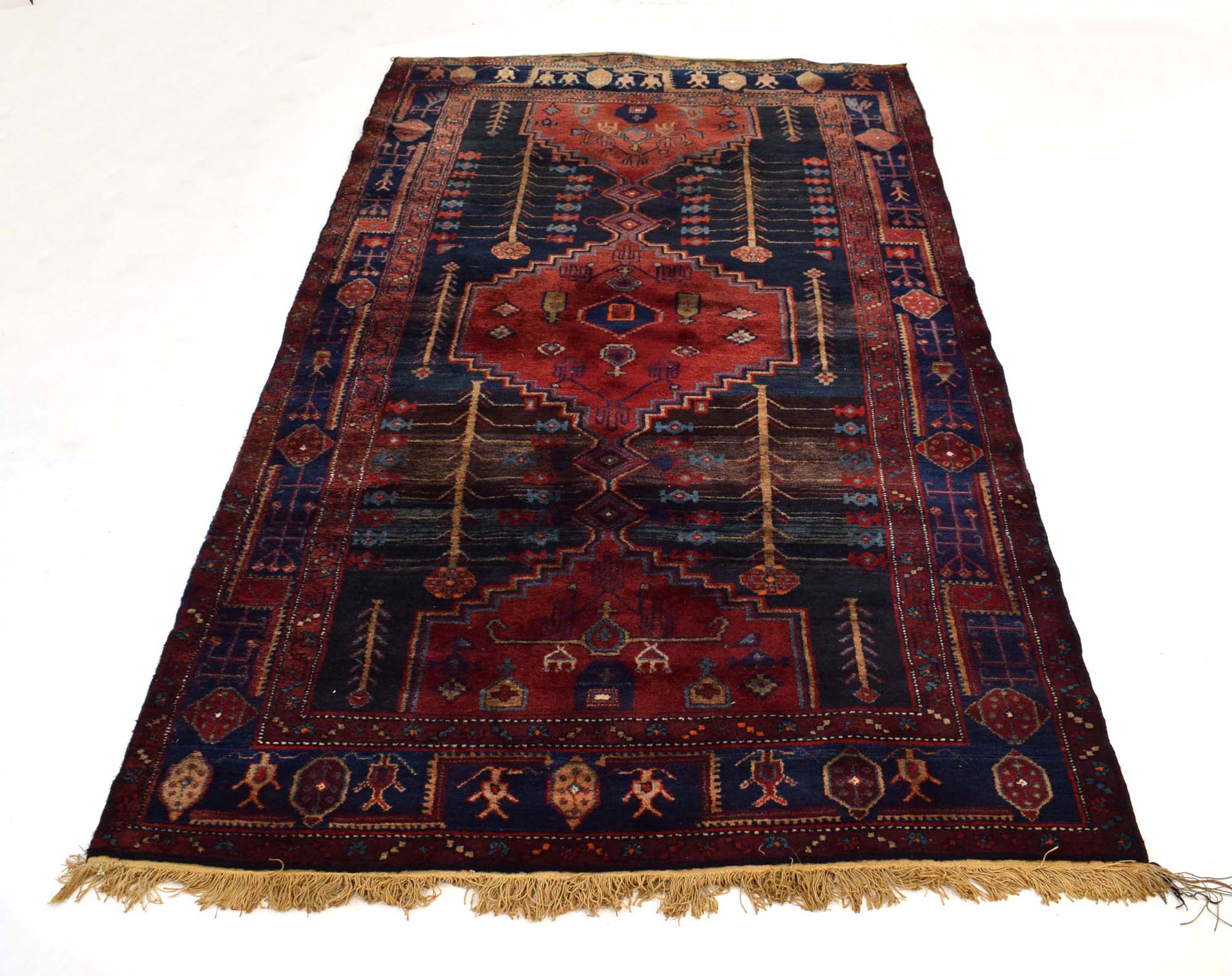 An Iranian woolen carpet,